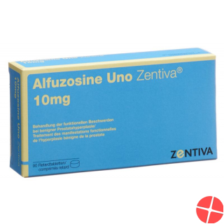 Alfuzosine Uno Zentiva Retard Tabletten 10mg 90 Stück