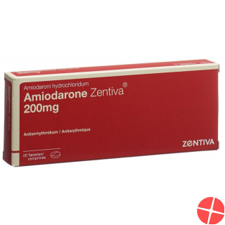 Amiodarone Zentiva Tabletten 200mg 20 Stück