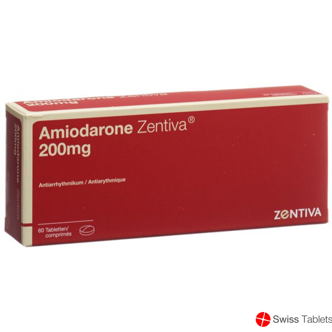 Amiodarone Zentiva Tabletten 200mg 60 Stück buy online Amiodarone Zentiva Tabletten 200mg 60 Stück buy online
