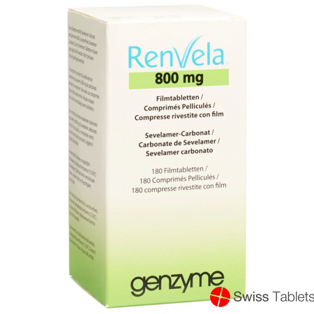 Renvela Filmtabletten 800mg 180 Stück buy online