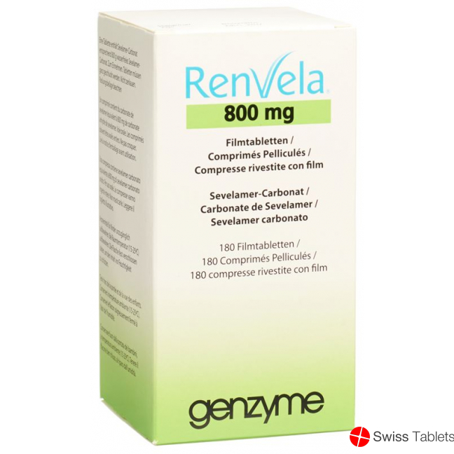 Renvela Filmtabletten 800mg 180 Stück buy online