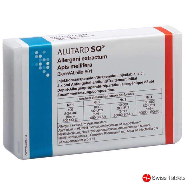 Alutard Sq Apis Mellifera Anf Be 4x 5ml buy online