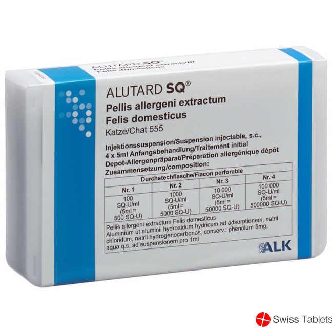 Alutard Sq Felis Domesticus Anf Be 4x 5ml buy online