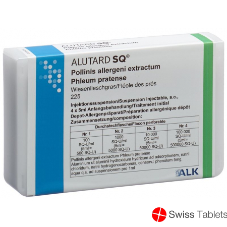 Alutard Sq Phleum Pratense Anf Be 4x 5ml buy online