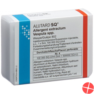 Alutard Sq Vespula Spp Fortsetz Be 5ml