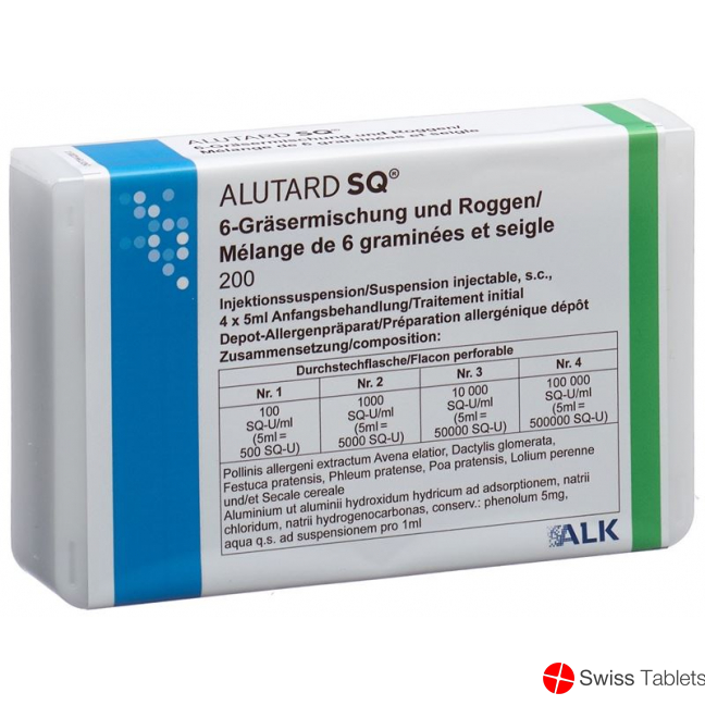 Alutard Sq 6-graesermisch+roggen Anf Be 4x 5ml buy online