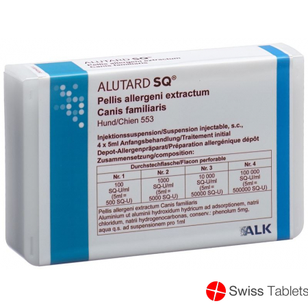 Alutard Sq Canis Familiaris Anf Be 4x 5ml buy online