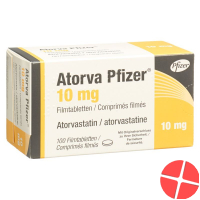Atorva Pfizer Filmtabletten 10mg 100 Stück