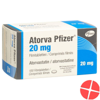 Atorva Pfizer Filmtabletten 20mg 100 Stück