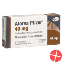 Atorva Pfizer Filmtabletten 40mg 30 Stück