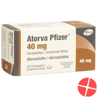 Atorva Pfizer Filmtabletten 40mg 100 Stück