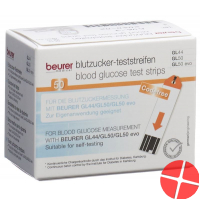 Beurer Teststreifen F Gl44+gl50 Mmol/l 2x 25 Stück Beurer Teststreifen F Gl44+gl50 Mmol/l 2x 25 Stück