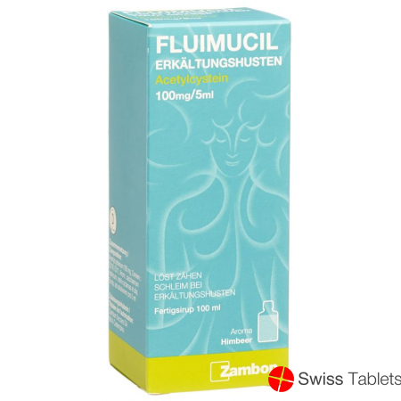 Fluimucil Erkältungshusten Sirup 100mg/5ml 100ml buy online