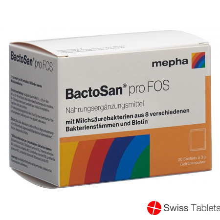 BactoSan Pro FOS sachets 20x 3g buy online