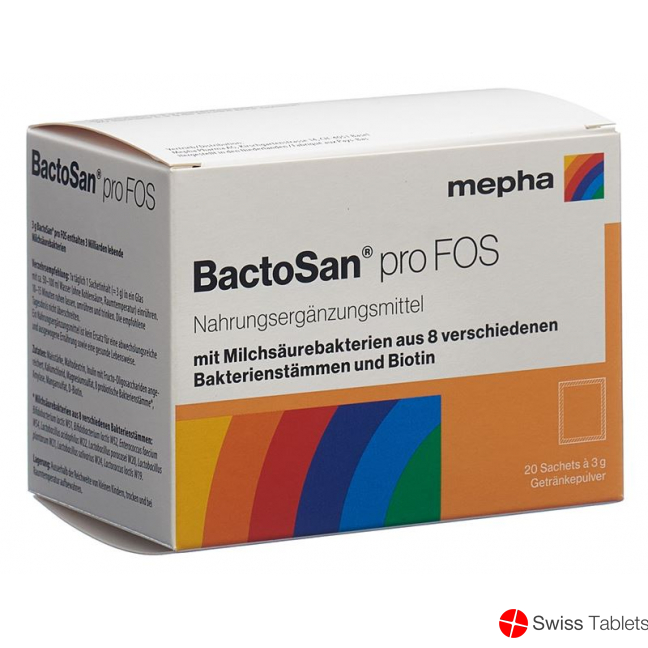 BactoSan Pro FOS sachets 20x 3g buy online