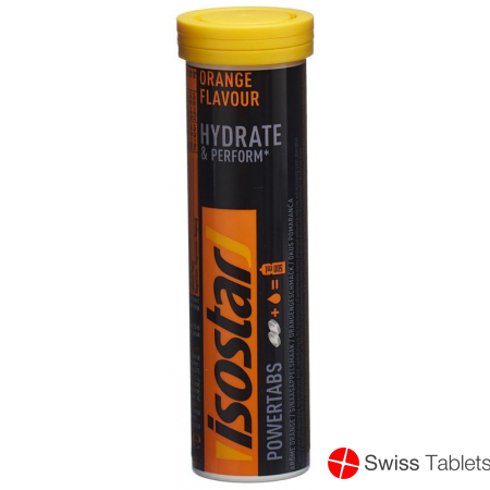 Isostar Power Tabs Brausetabletten Orange 10 Stück buy online