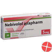 Nebivolol Axapharm Tabletten 5mg 28 Stück