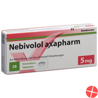Nebivolol Axapharm Tabletten 5mg 28 Stück