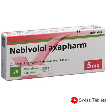 Nebivolol Axapharm Tabletten 5mg 28 Stück buy online
