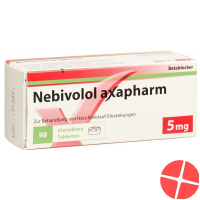 Nebivolol Axapharm Tabletten 5mg 98 Stück
