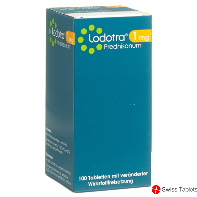 Lodotra Retard Tabletten 1mg 100 Stück buy online