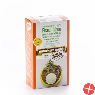 Werz Braunhirse Ganz Keimfaehig Bio 500g