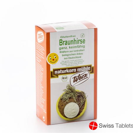 Werz Braunhirse Ganz Keimfaehig Bio 500g buy online