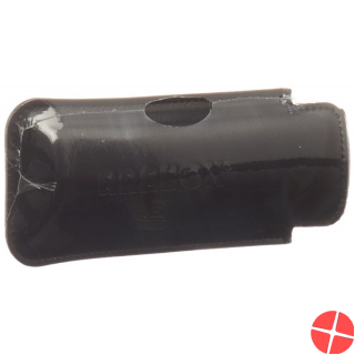 Anabox De Luxe 1x7 Schwarz Medidispenser mit Lederetui
