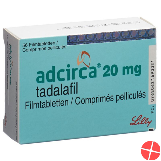 Adcirca Filmtabletten 20mg 56 Stück