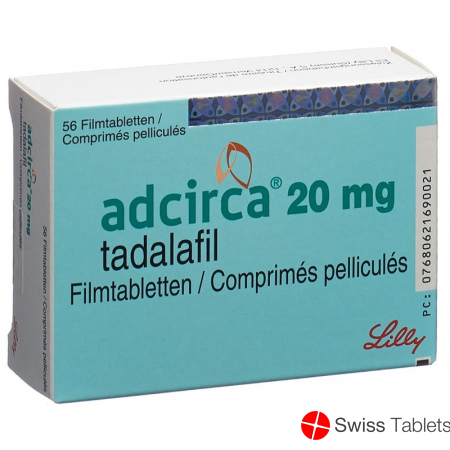 Adcirca Filmtabletten 20mg 56 Stück buy online