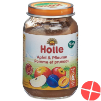 Holle Apple & Plum from the 6th month Organic 190g Holle Apple & Plum from the 6th month Organic 190g