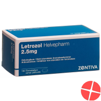 Letrozol Helvepharm Filmtabletten 2.5mg 100 Stück