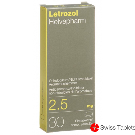Letrozol Helvepharm Filmtabletten 2.5mg 30 Stück buy online