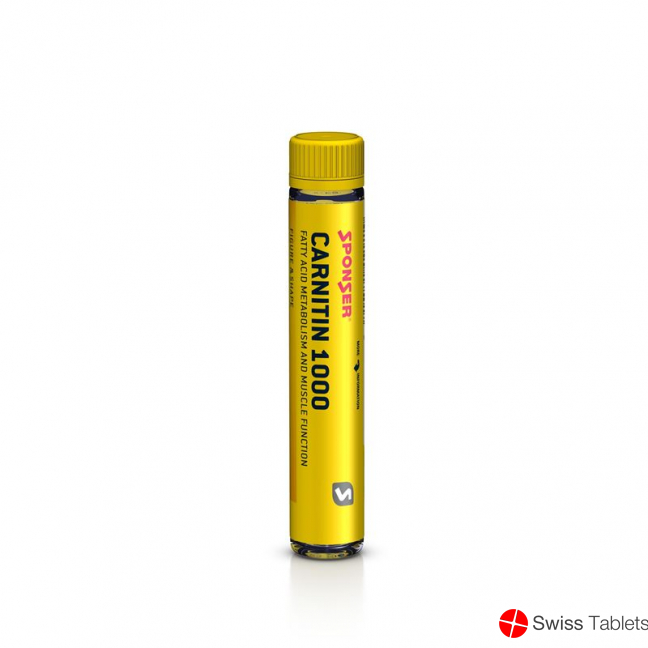 Sponser Carnitin 1000 Ampulle Peach 25ml buy online