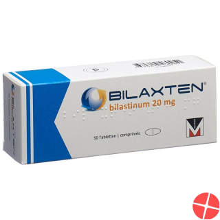 Bilaxten Tabletten 20mg 50 Stück