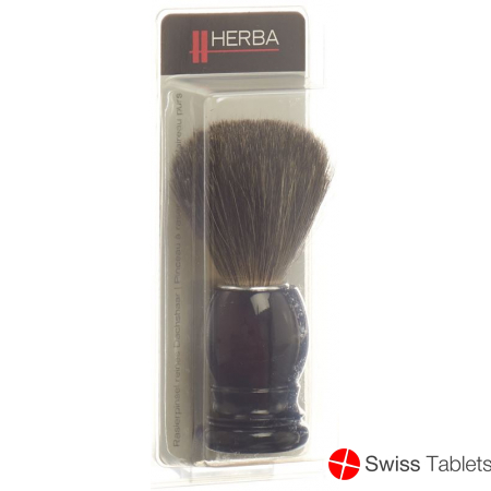 Herba shaving brush pure badger hair buy online
