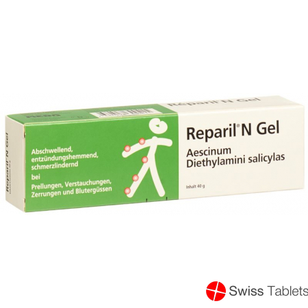 Reparil N Gel (neu) 40g buy online