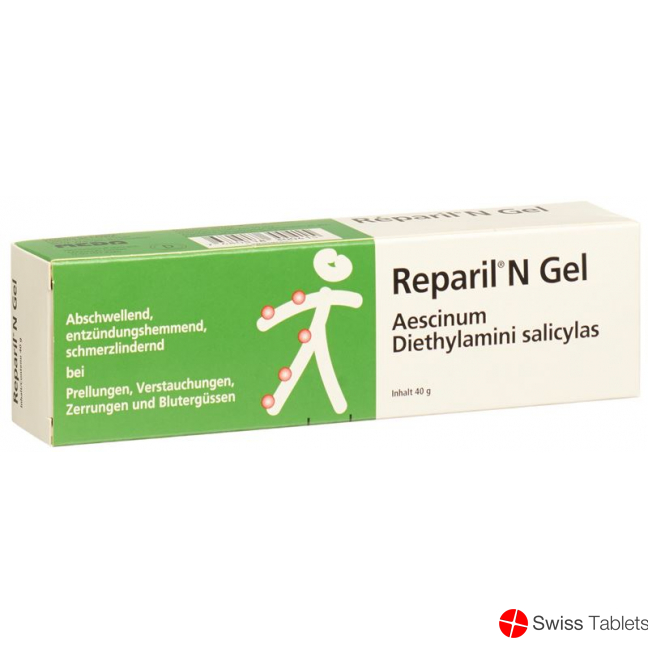 Reparil N Gel (neu) 40g buy online