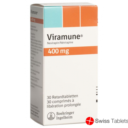 Viramune Retard Tabletten 400mg 30 Stück buy online
