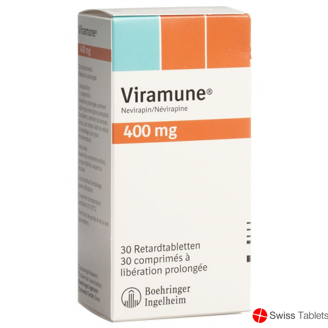 Viramune Retard Tabletten 400mg 30 Stück buy online