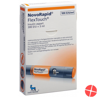 Insulin Novorapid Flextouch 5 Fertigpen 3ml