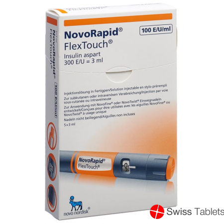 Insulin Novorapid Flextouch 5 Fertigpen 3ml buy online