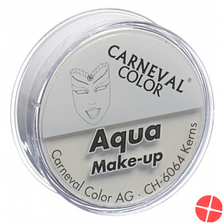 Carneval Color Aqua Make Up Weiss Dose 10ml
