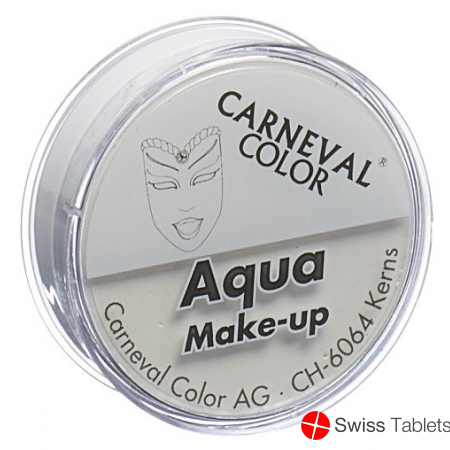 Carneval Color Aqua Make Up Weiss Dose 10ml buy online