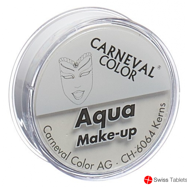 Carneval Color Aqua Make Up Weiss Dose 10ml buy online