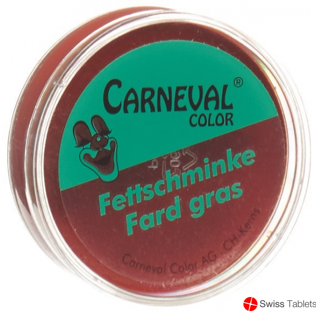 Carneval Color Fettschminke Rot Dose 15ml buy online