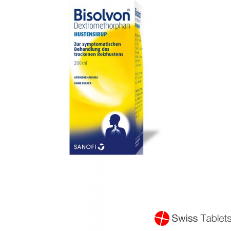 Bisolvon Dextromethorphan Sirup 10mg/5ml 200ml buy online