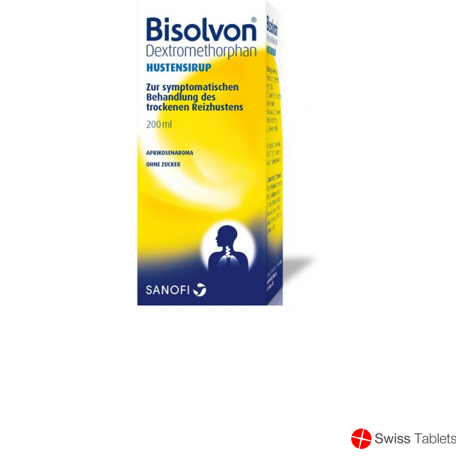 Bisolvon Dextromethorphan Sirup 10mg/5ml 200ml buy online