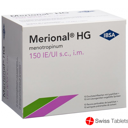 Merional Hg 150 E C Solv Fertigspritzen 10 Stück buy online