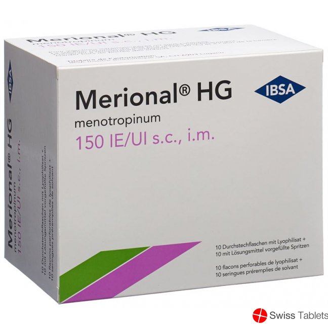 Merional Hg 150 E C Solv Fertigspritzen 10 Stück buy online